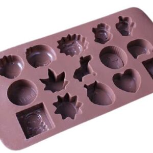 Generic Silicone Chocolate Mold (Color: Assorted)