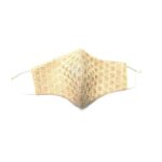 Pack of 2_Generic Golden Cotton Mask (Color: Assorted)