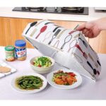 Generic Foldable Insulated Food Cover with Table Hot Food Insulation Cover Dish Kitchen Food Cover  (Color: Assorted)