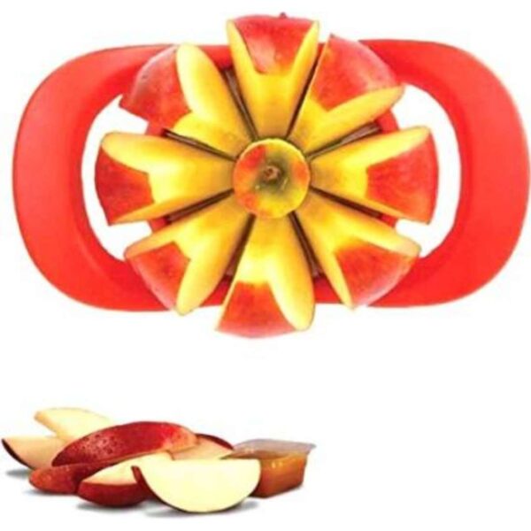 Generic Pack Of_5 Apple Cutter Or Slicer With 8 Blades (Color: Assorted)
