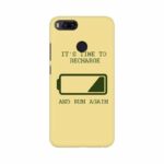 Run out battery Mobile Case Cover