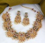 Women's Ethnic Style Necklace Set (Multi Color, Free Size)