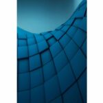 Blue Color Box Pattern Mobile case cover