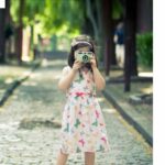 Small Girl with Camera Mobile Case Cover