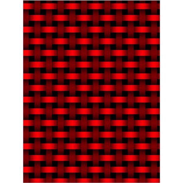 Red 3D mat Poster Mobile Case Cover