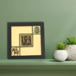Dhokra Saura Painting Picture Frame Dhokra Saura Painting Picture Frame