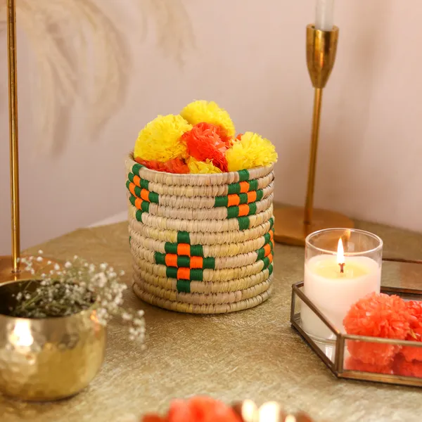 Ikat Sabai Planter / Eco-friendly Organiser