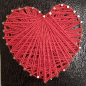 String Art Heart
