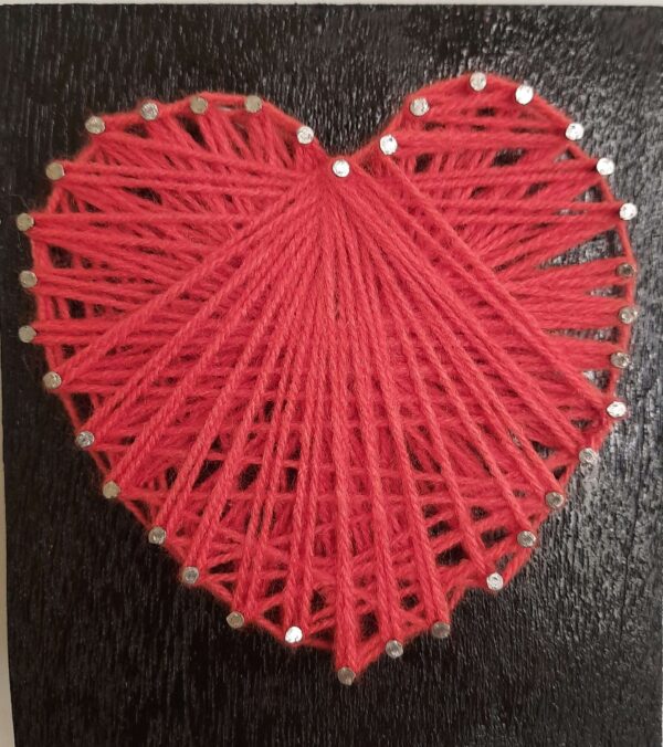 String Art Heart