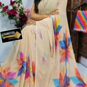 Soft Georgette Sarree
