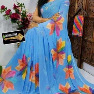 Soft Georgette Sarree