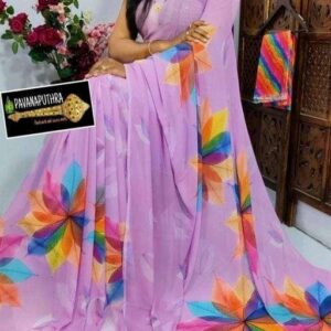 Soft Georgette Sarree