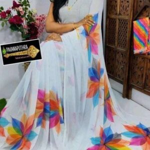 Soft Georgette Sarree