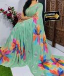 Soft Georgette Sarree