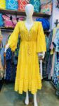 Block Print Long Dress