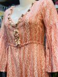 Block Print Long Dress