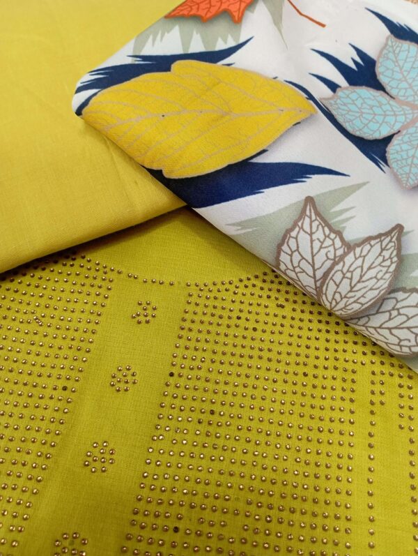 Unstitched fabric