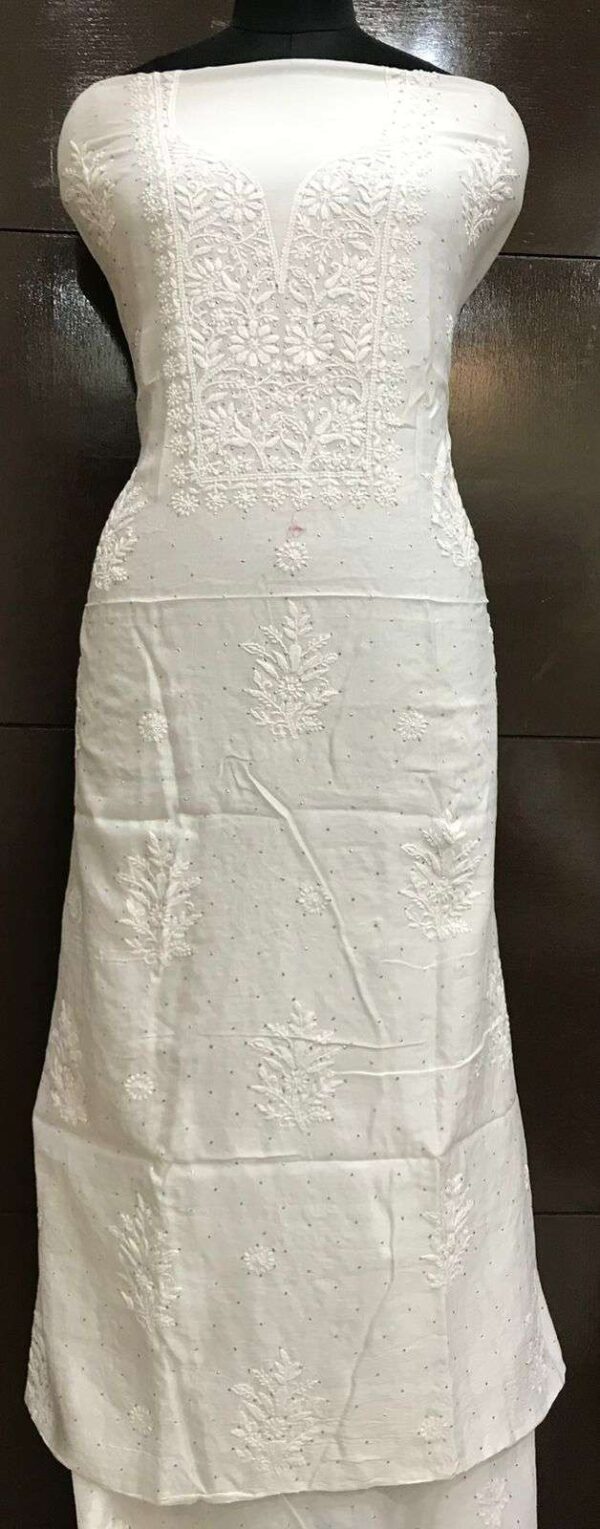 CHIKANKARI KURTA SET SAANVI 13