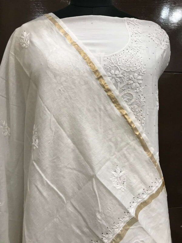 CHIKANKARI KURTA SET SAANVI 10