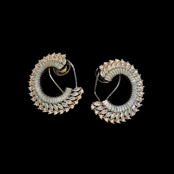 American Diamond Hoops