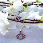 Evil Eye Pendant With Chain