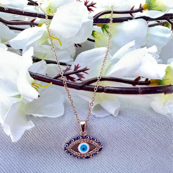 Evil Eye Pendant With Chain