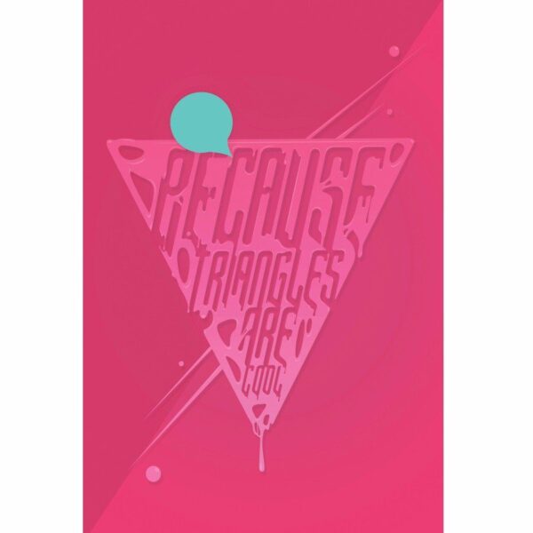 Rose Down Triangle Mobile Case Cover