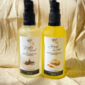 BE ALMOND RUSH & MIGHTY COCONUT COMBO COLD PRESSED OILS