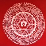 Aipan Inspired Handpainted Square Wooden Puja Table / Chowki / Footstool for Home