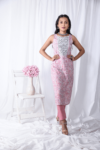 Pink Printed Floral Kurta