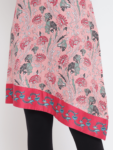 Pink Printed Mughal Kurta