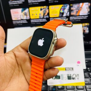 MT8 Ultra 2.0 Smart Watch, 49mm (Orange Strap)