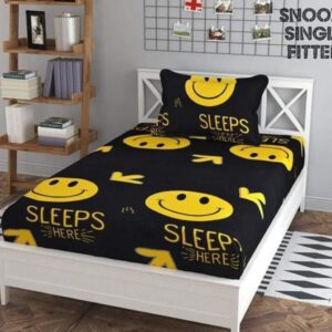 Homdazal galce cotton single bedsheet