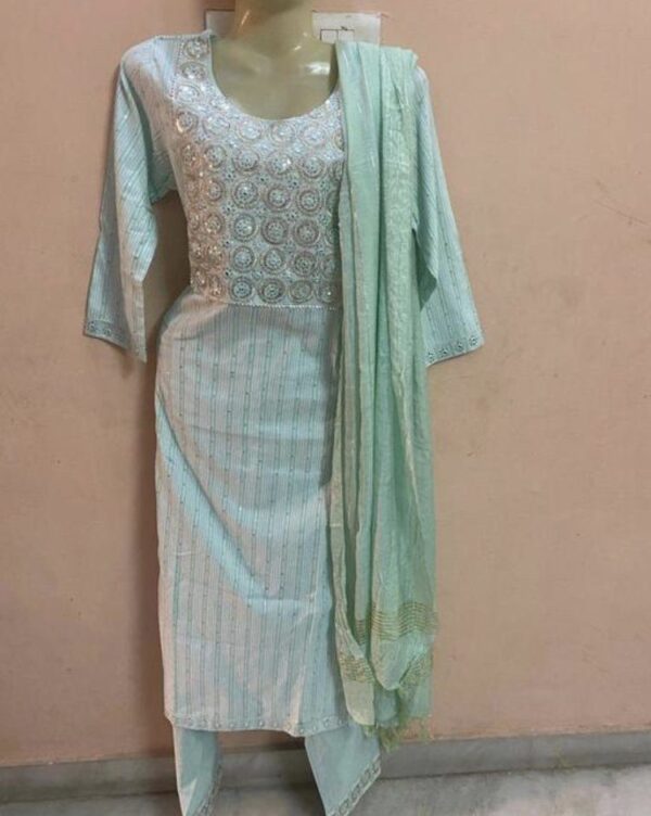 Kurti with pant and dupatta