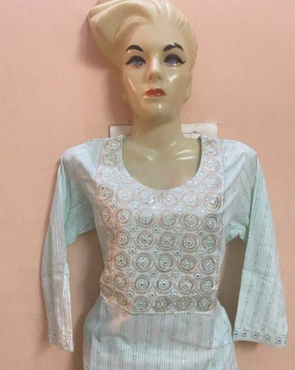 Kurti with pant and dupatta