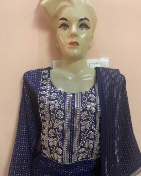 Kurti with pant and dupatta