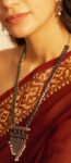 Eivri Oxidised Silver Fashion Jewellery Ladies Necklace For Women & Girls