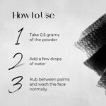 Charcoal Face Wash Powder for Oily & Acne Prone Skin
