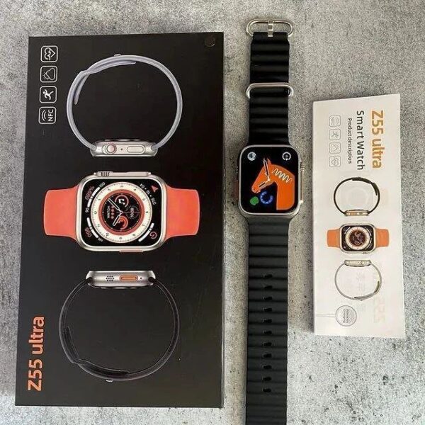 Z55 Ultra Smart Watch (Orange Strap)