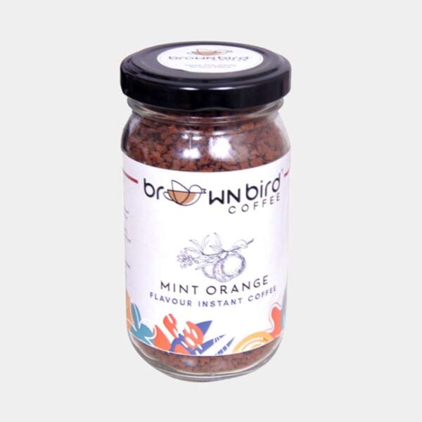 Brownbird Instant Flavoured Coffee - MINT ORANGE