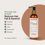 Natsbyte Ayurveda Herbal Shampoo | Organic Ingredients | Anti Hair Fall | Hair Regrowth Shampoo