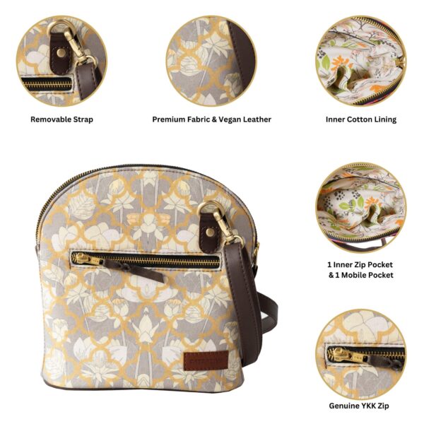A Walk In Garden Girls Crossbody Bag