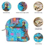 Royal Elephant Zipper Crossbody Bag