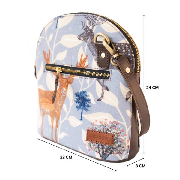 Deer Motif Crossbody Designer Bag