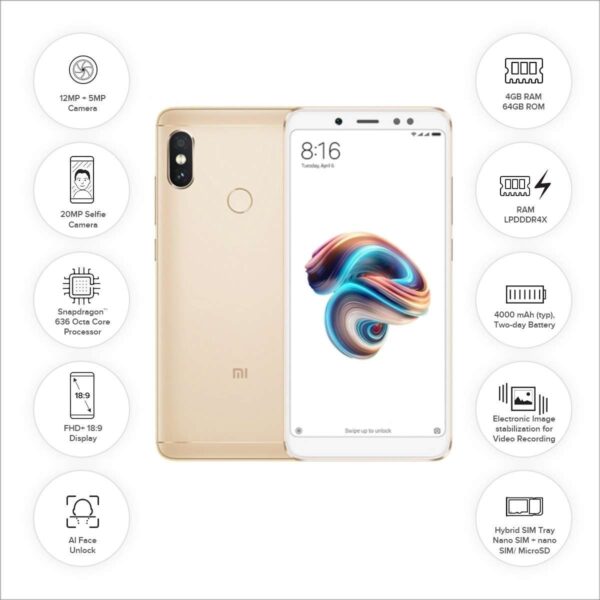 Redmi note 5 Pro 4 GB RAM | 64 GB ROM Unboxed