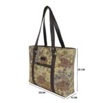 Elephant Motif Womens Tote Handbag