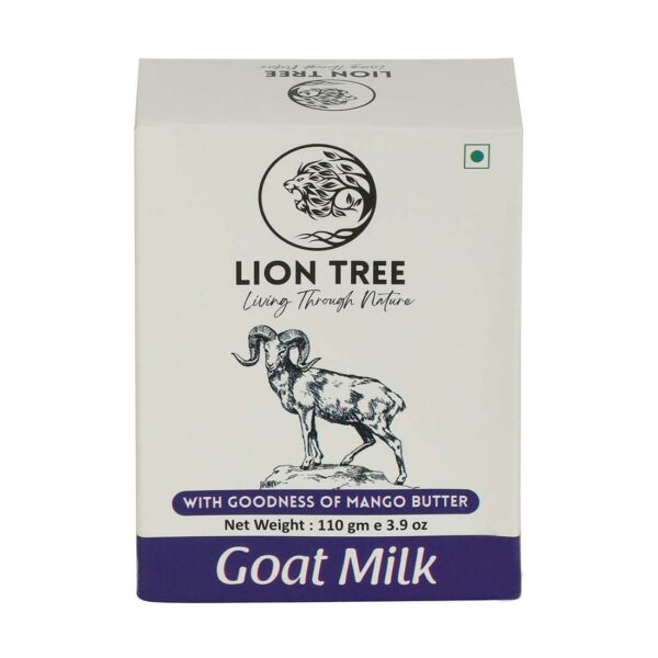 Lion Tree Handmade Goat Milk Soap With Goodness Of Mango Butter 110gm