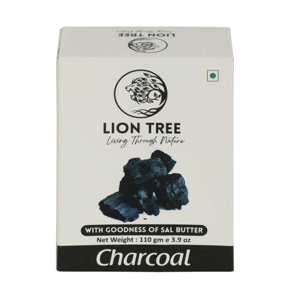Lion Tree Handmade Charcoal Soap With Goodness Of Sal Butter 110gm