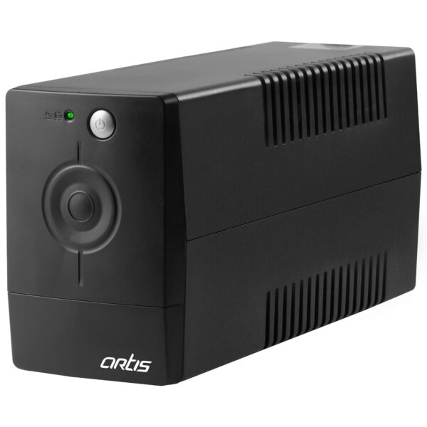 Artis PS-600VA - 800VA Line Interactive UPS for Personal Computers , Desktop PCs, Laptops, Routers, Networking Devices and Gaming Consoles