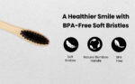 Bamboo Toothbrush | Biopdegradable | Plastic Free | BPA Free | Chemical Free - (Pack of 10)